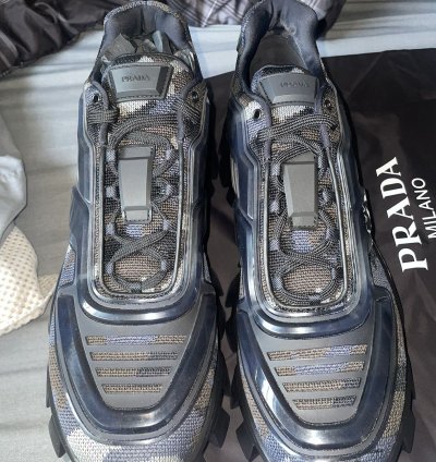 Prada Cloudbust Thunder Camo Discontinued Rare Smokey Camo