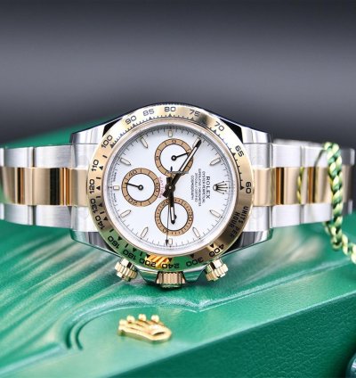 Rolex Daytona 126503 White Dial Fullset 99 As New Fullset 12-2024