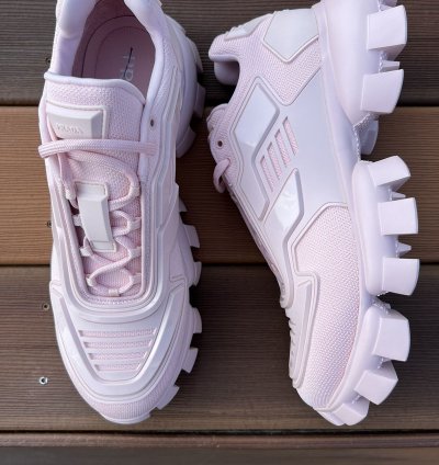 Prada Cloudbust Thunder Pink Sneakers Size 10 5
