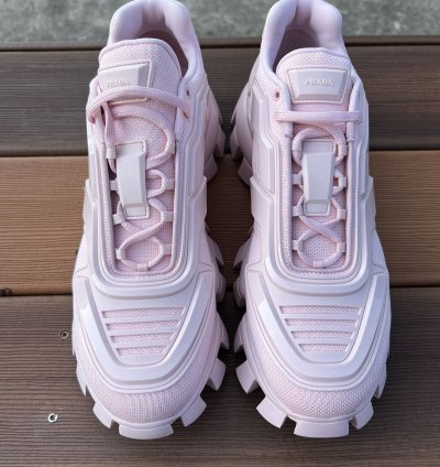 Prada Cloudbust Thunder Pink Sneakers Size 10 5