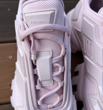 Prada Cloudbust Thunder Pink Sneakers Size 10 5