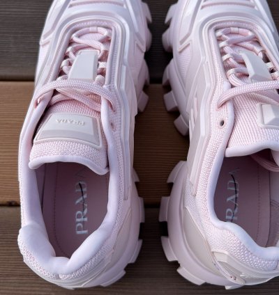 Prada Cloudbust Thunder Pink Sneakers Size 10 5