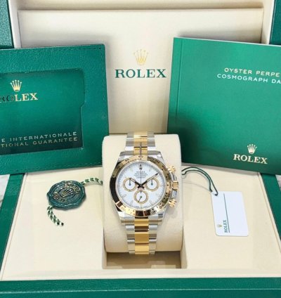Rolex Daytona 126503 White Dial Stainless Steel Yellow Gold 2025