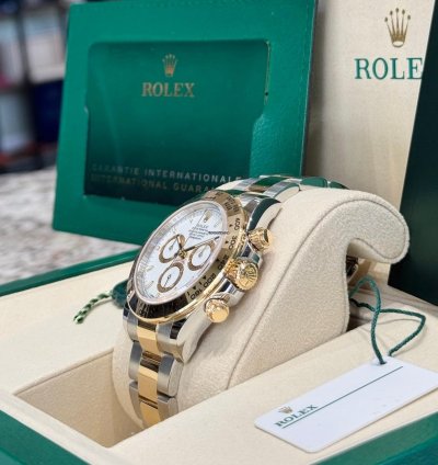 Rolex Daytona 126503 White Dial Stainless Steel Yellow Gold 2025