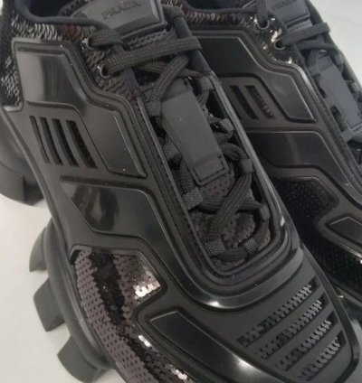 Prada Cloudbust Thunder Sequin Low-top Limited Edition