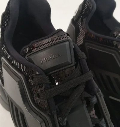 Prada Cloudbust Thunder Sequin Low-top Limited Edition