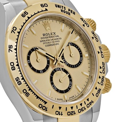 Rolex Daytona 126503 Yellow Gold Stainless Steel Champagne Dial