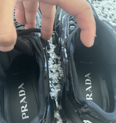 Prada Cloudbust Thunder Sequin Sneakers