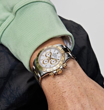 Rolex Daytona 126503 Yellow Gold Stainless Steel White Dial 2024