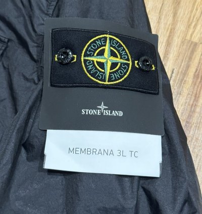Stone Island Membrana 3l Tc Men Size Xl Black Nwt