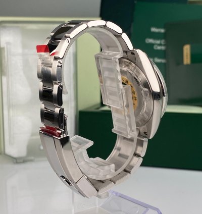 Rolex Daytona 2009 Rolex Daytona 116520 New Old Stock Black Dial Full Stickers Nos Large Buckle Complete