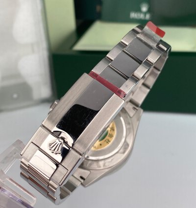 Rolex Daytona 2009 Rolex Daytona 116520 New Old Stock Black Dial Full Stickers Nos Large Buckle Complete