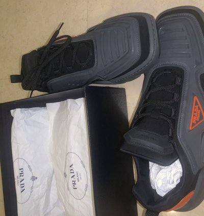 Prada Cloudbust Thunder Technical Fabric Sneakers
