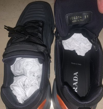 Prada Cloudbust Thunder Technical Fabric Sneakers