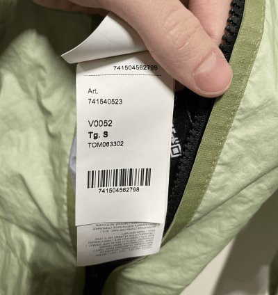 Stone Island Membrana Windbreaker 1000