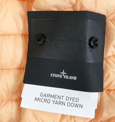 Stone Island Men Garment Dyed Micro Yard Down Jacket