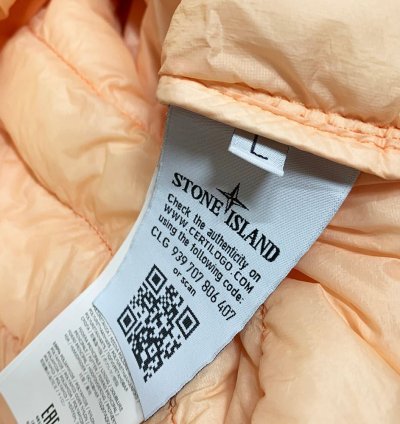 Stone Island Men Garment Dyed Micro Yard Down Jacket