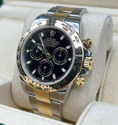 Rolex Daytona 2023 Daytona 116503 Black Dial Unworn Full Set