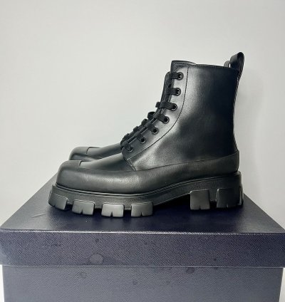 Prada Combat Boots