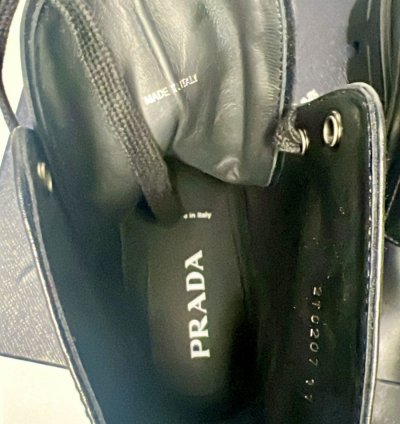 Prada Combat Boots