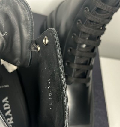 Prada Combat Boots