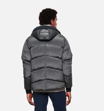Stone Island Men Gray Nylon Metal Watro Ripstop-tc Jacket