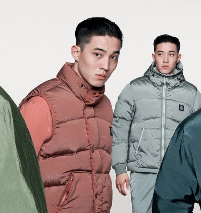 Stone Island Men Gray Nylon Metal Watro Ripstop-tc Jacket