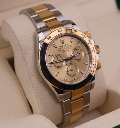 Rolex Daytona 2023 Daytona Champagne Dial Two Tone 116503 Full Set