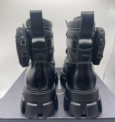 Prada Combat Boots Size Eu 42 Rrp 1050