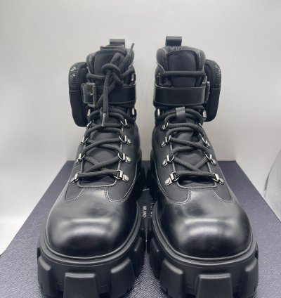 Prada Combat Boots Size Eu 42 Rrp 1050