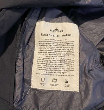 Stone Island Mens Naslan Light Watro Jacket