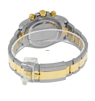 Rolex Daytona 40mm Yellow Gold And Steel Black Index Dial Gold Bezel 126503