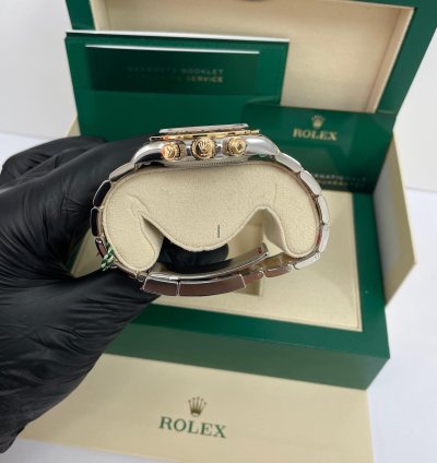 Rolex Daytona 40mm Yellow Rolesor Cosmograph White Index Dial 116503