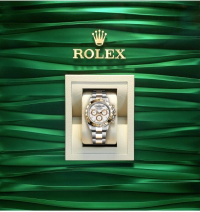 Rolex Daytona 40mm Yellow Rolesor Cosmograph White Index Dial 116503