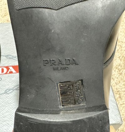 Prada Derby Dress Shoes 8 5
