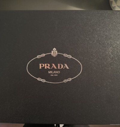 Prada Diapason Brushed Leather Lace Up Shoes