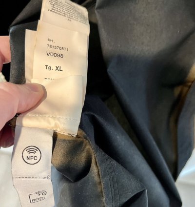 Stone Island Mussola Gommata-tc Hand-sprayed Parka
