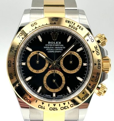 Rolex Daytona Black Dial Two Tone Bracelet 126503 Unworn 2025