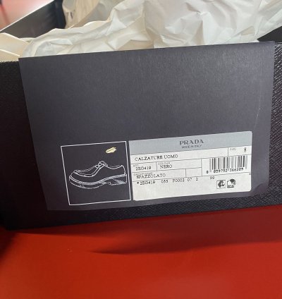 Prada Diapason Opaque Derby