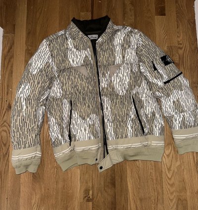 Stone Island Naslan Light Watro Camo Reflective Down Size