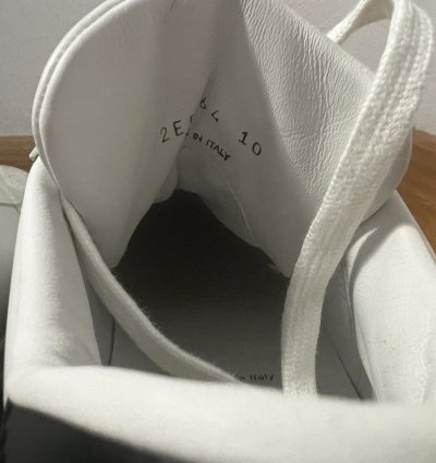 Prada Downtown Low Top Sneakers In Calf White
