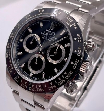 Rolex Daytona Ceramic 116500ln Black Dial Unworn 2023