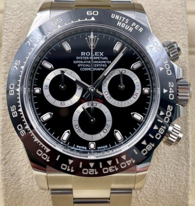 Rolex Daytona Ceramic 116500ln Black Dial Unworn 2023
