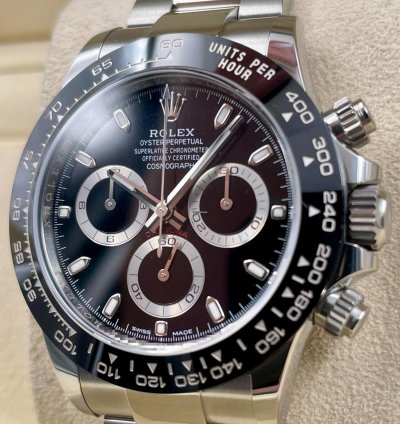 Rolex Daytona Ceramic 116500ln Black Dial Unworn 2023