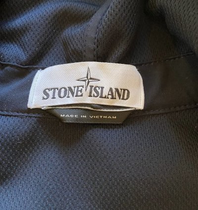 Stone Island Navy Blue Light Soft Shell- Jacket