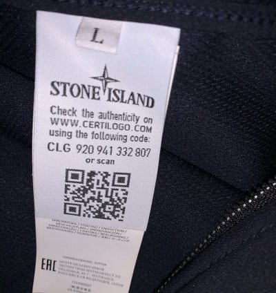 Stone Island Navy Blue Light Soft Shell- Jacket