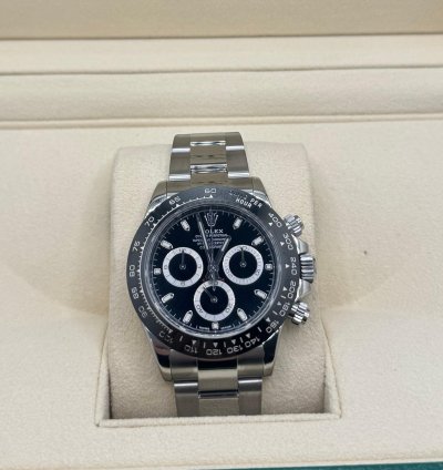 Rolex Daytona Ceramic Bezel Black Dial 116500ln 2023 New