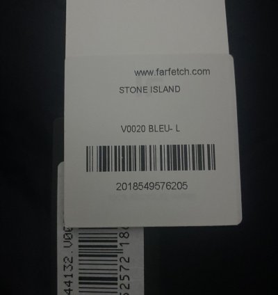 Stone Island Navy Naslan Down Jacket