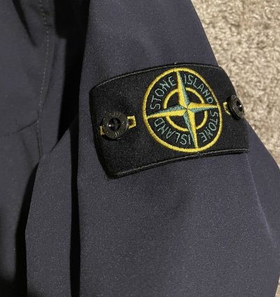 Stone Island Navy Padded Jacket