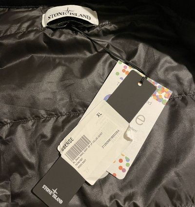 Stone Island Navy Padded Jacket